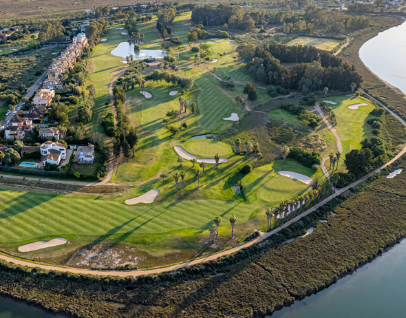 Campo de golf en Huelva